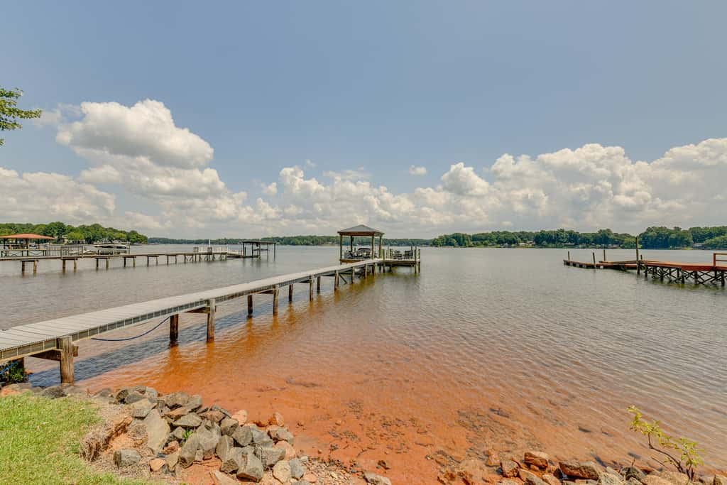 Pet-Friendly Lake Norman Home with Boat Dock!