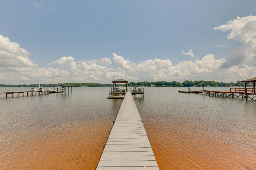Pet-Friendly Lake Norman Home with Boat Dock!