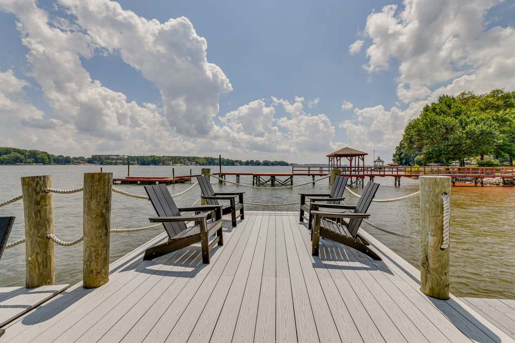Pet-Friendly Lake Norman Home with Boat Dock!