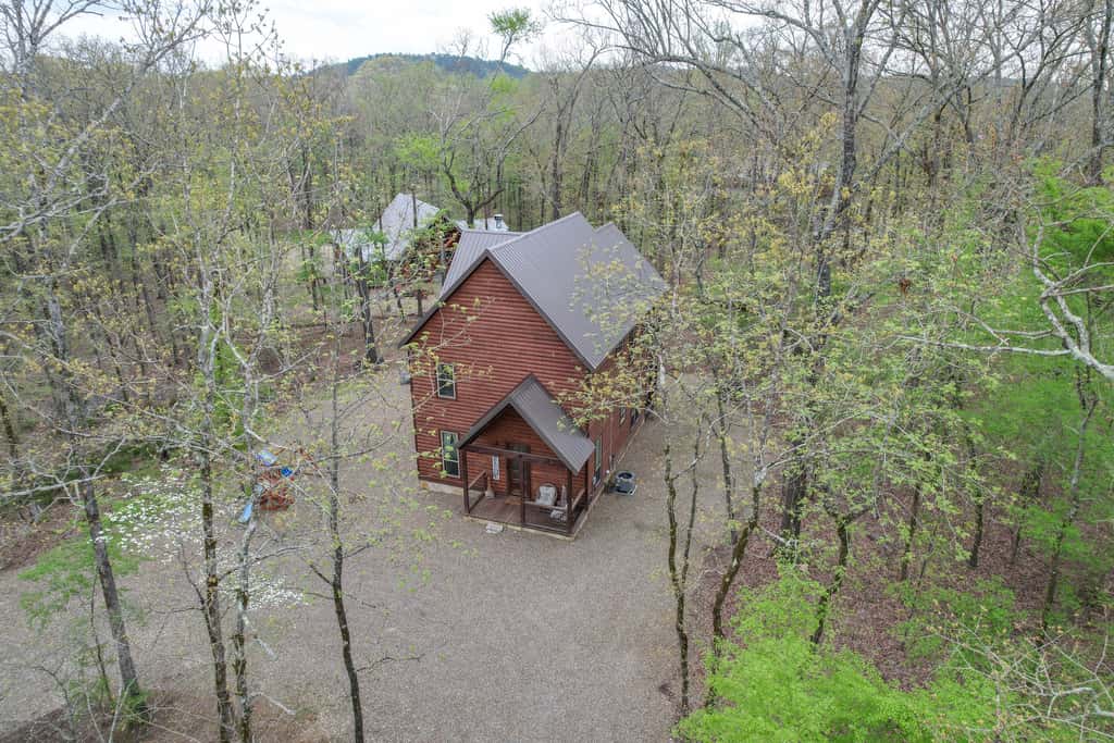 Hot Tub & Fire Pit: Spacious Broken Bow Cabin