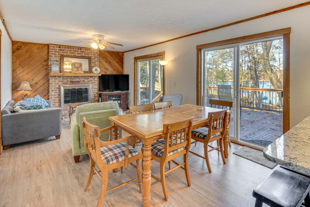 Private Lakefront Home w/ Views & Dock in Hartwell
