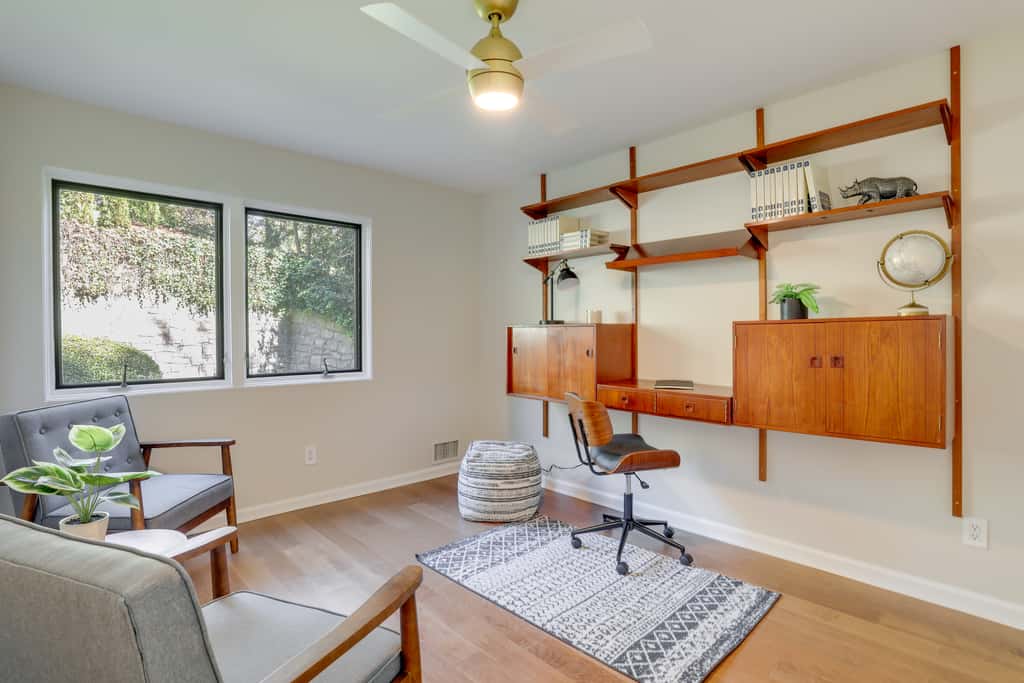 Mid-Century Modern Luxe Retreat w/ Hot Tub & Decks