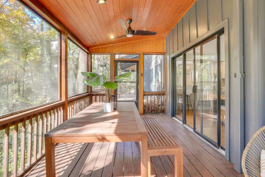 Mid-Century Modern Luxe Retreat w/ Hot Tub & Decks