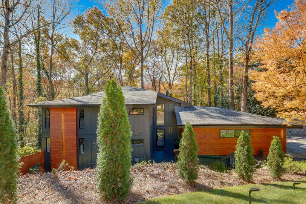 Mid-Century Modern Luxe Retreat w/ Hot Tub & Decks