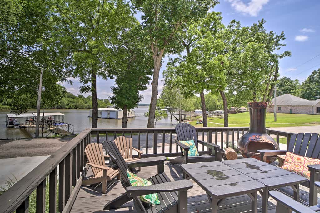 Dock & Grand Lake Access! Idyllic Afton Getaway