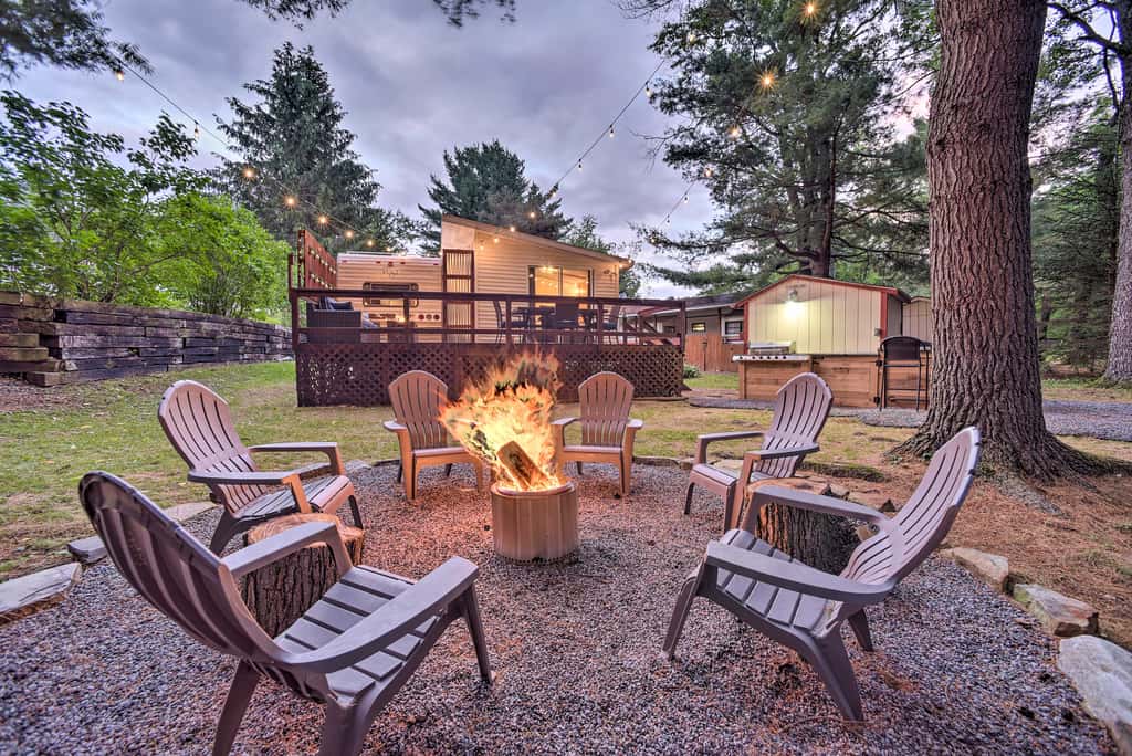 Glamping Getaway in Woodstock Lake Campground