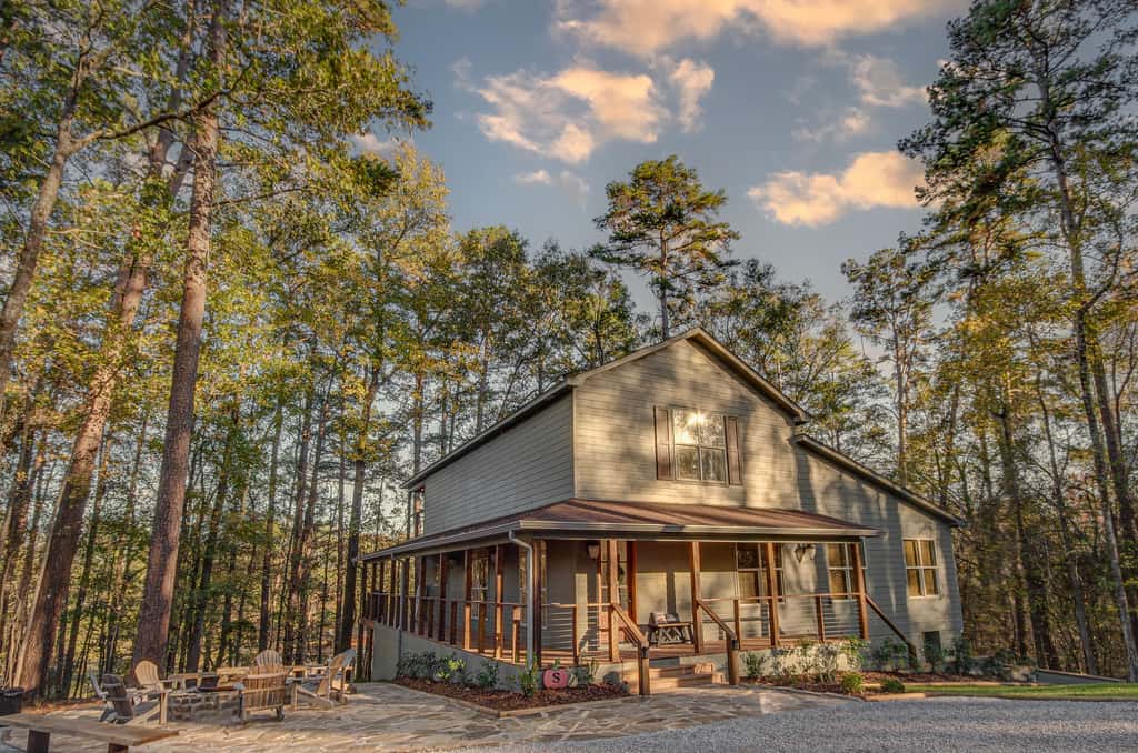 Waterfront Home w/ 3 Decks, Fire Pits and Hot Tub!