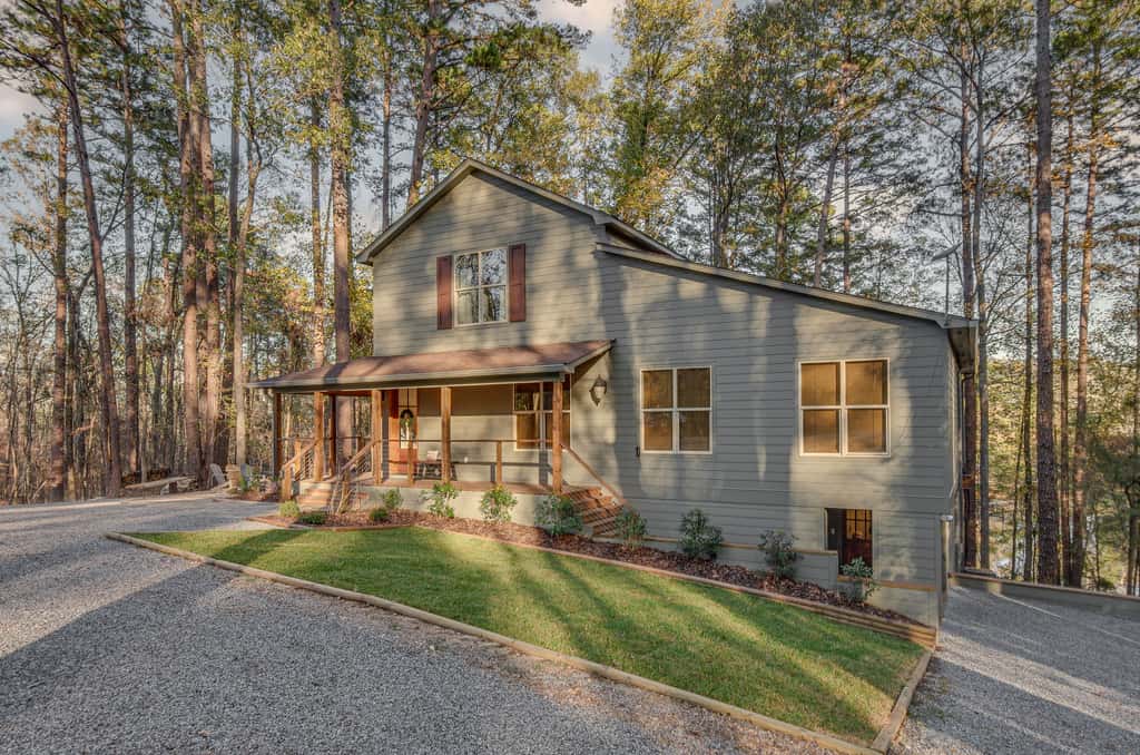 Waterfront Home w/ 3 Decks, Fire Pits and Hot Tub!
