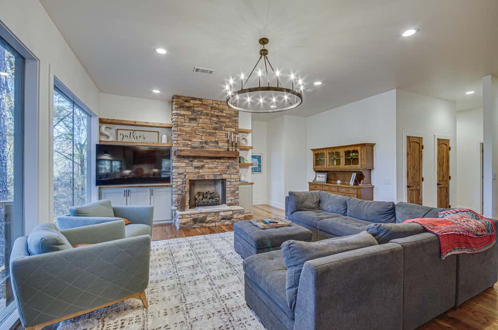 Waterfront Home w/ 3 Decks, Fire Pits and Hot Tub!
