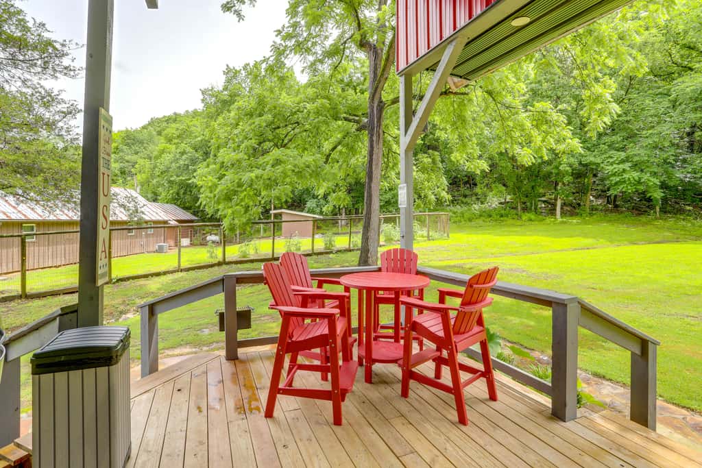 River Access & Private Deck: Mountain View Retreat