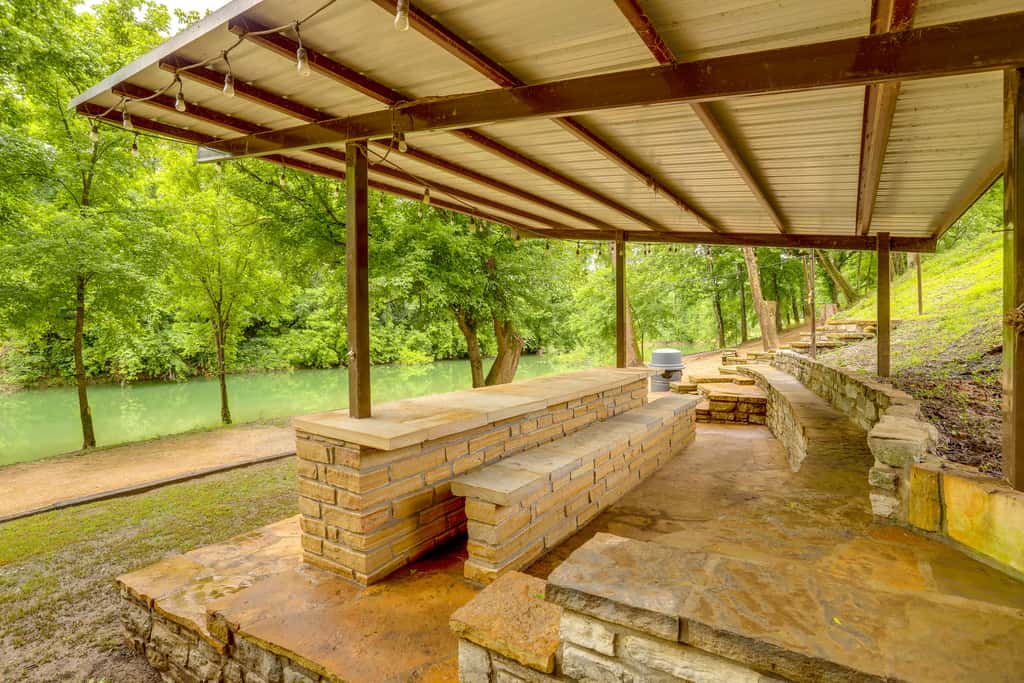 River Access & Private Deck: Mountain View Retreat