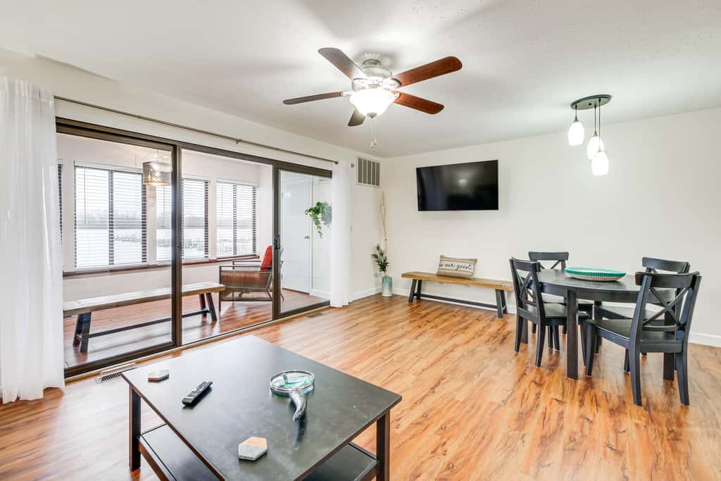 Lakefront Port Clinton Condo w/ Boat Dock & Slip!