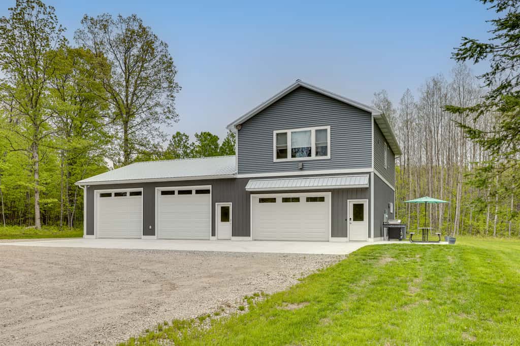 Pet-Friendly Higgins Lake Home w/ Fire Pit