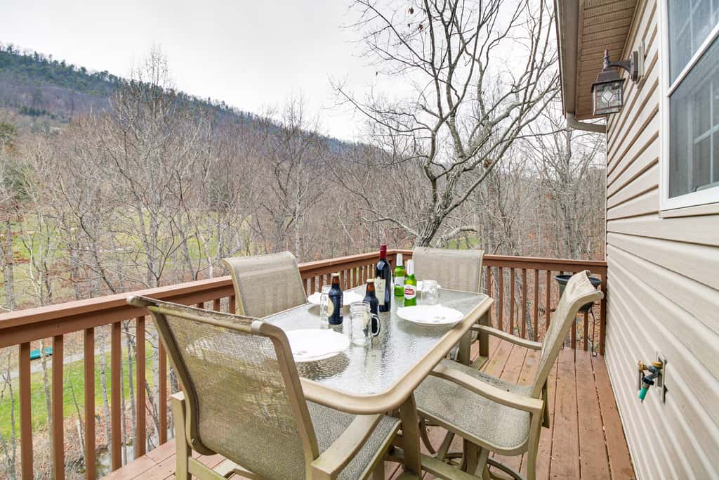 Resort Home on Mountain Golf Course w/ Deck & View