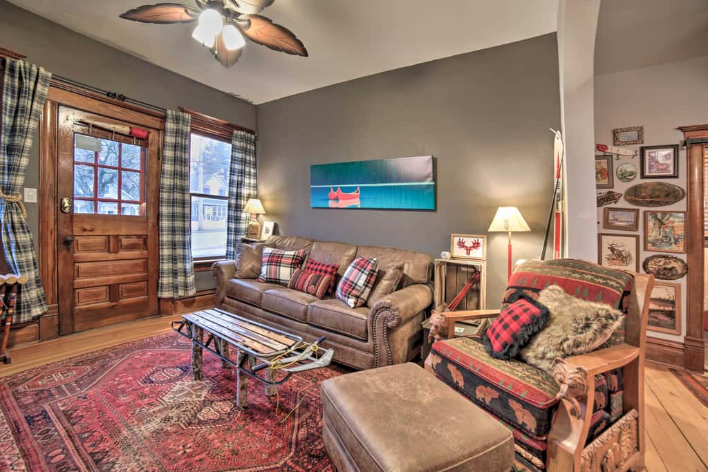 Walk to Waterfront: Dtwn Sturgeon Bay Retreat!