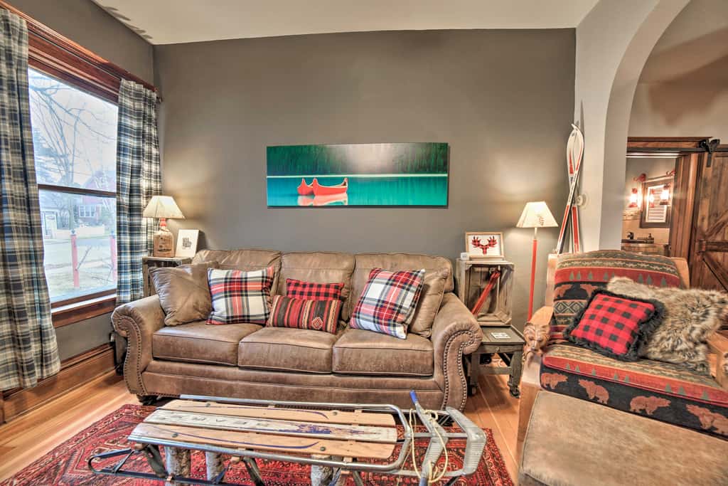 Walk to Waterfront: Dtwn Sturgeon Bay Retreat!