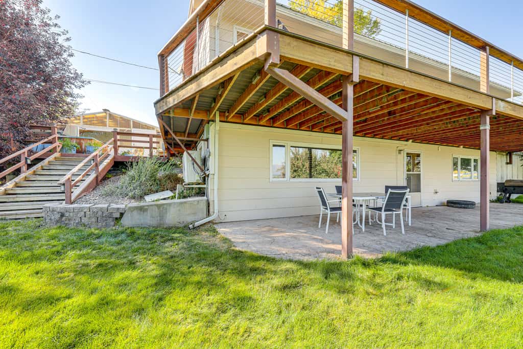 Hot Tub, Views & Private Dock: Polson Haven!