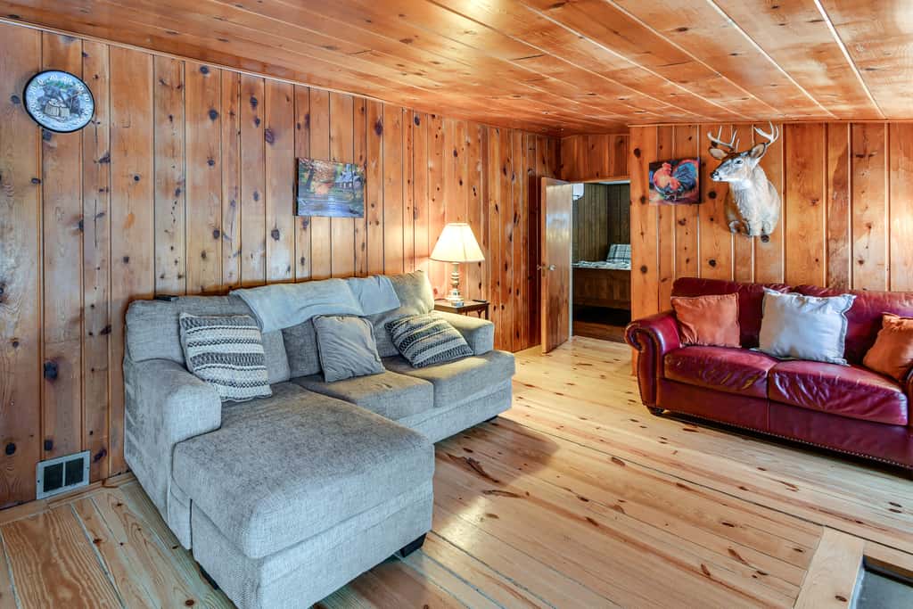 Home Theater & Hot Tub! Home Near Higgins Lake