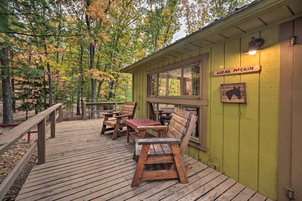 5 Mi to Raystown Lake Launch: ‘Lucas McCain Cabin’