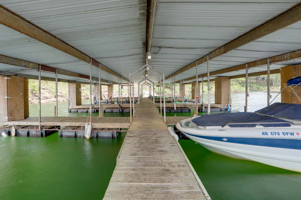 Bring Your Boat! Greers Ferry Lake Home w/ Slip