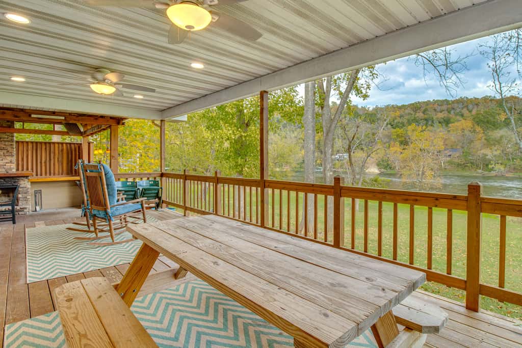 TroutFest: Anglers’ Retreat on White River w/ Deck