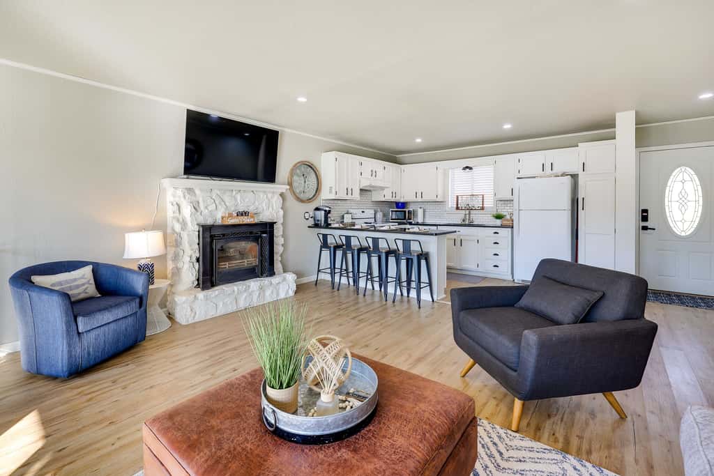 Deck, Dock, Fire Pit: Grand Lake Lakefront Home