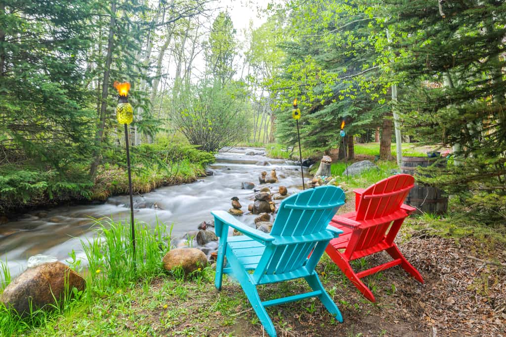 Riverfront Retreat in Nathrop: Fire Pits & Hot Tub