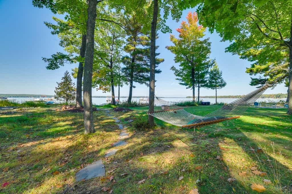 Higgins Lake Vacation Rental w/ Lake Views & Deck!