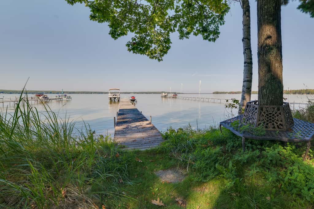 Higgins Lake Vacation Rental w/ Lake Views & Deck!