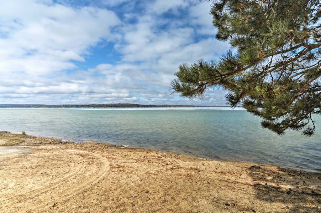 'Work, Play & Get Away Cabin' Near Higgins Lake!