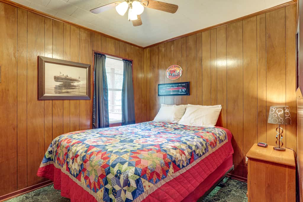 Walk to Greers Ferry Lake! Home w/ Dock Access