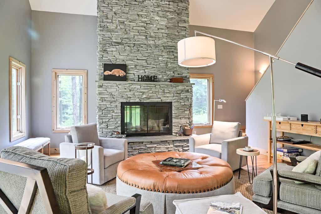 Berkshires Home on 11 Acres w/ Pond & 2 Fire Pits!