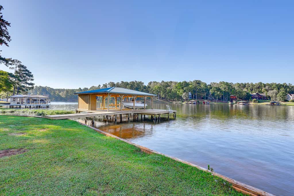 Waterfront Sparta Retreat w/ Dock, Deck & Grill