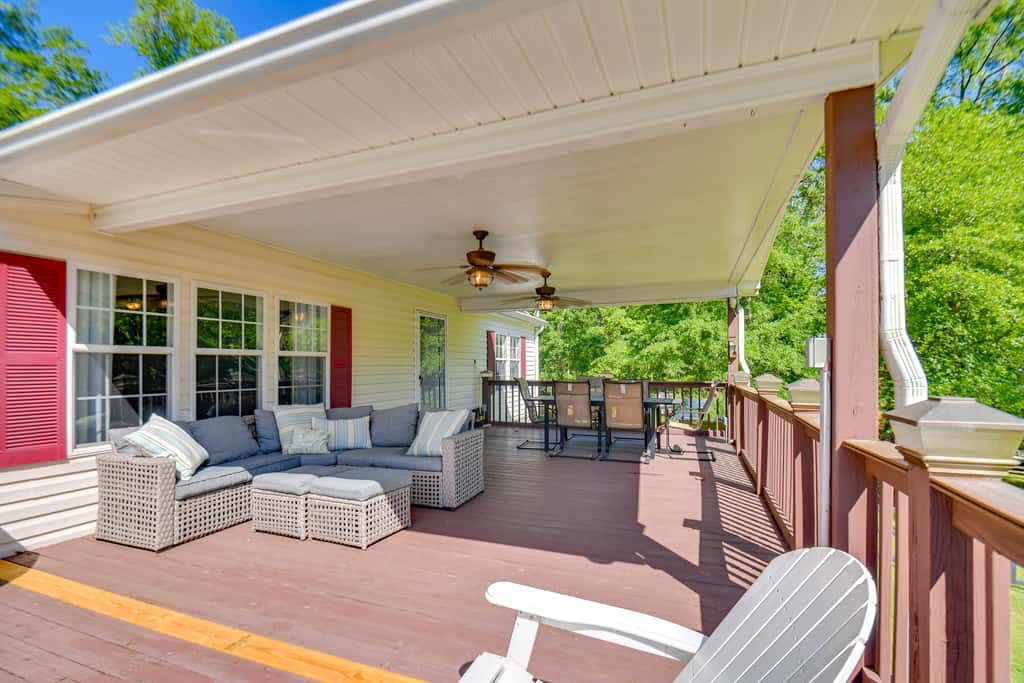 Private Dock: Pet-Friendly Home on Lake Sinclair