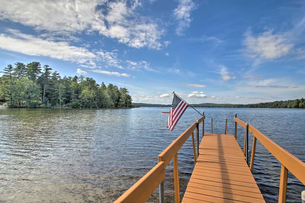 'The Cedars' Cabin w/ Beach Access on Panther Pond