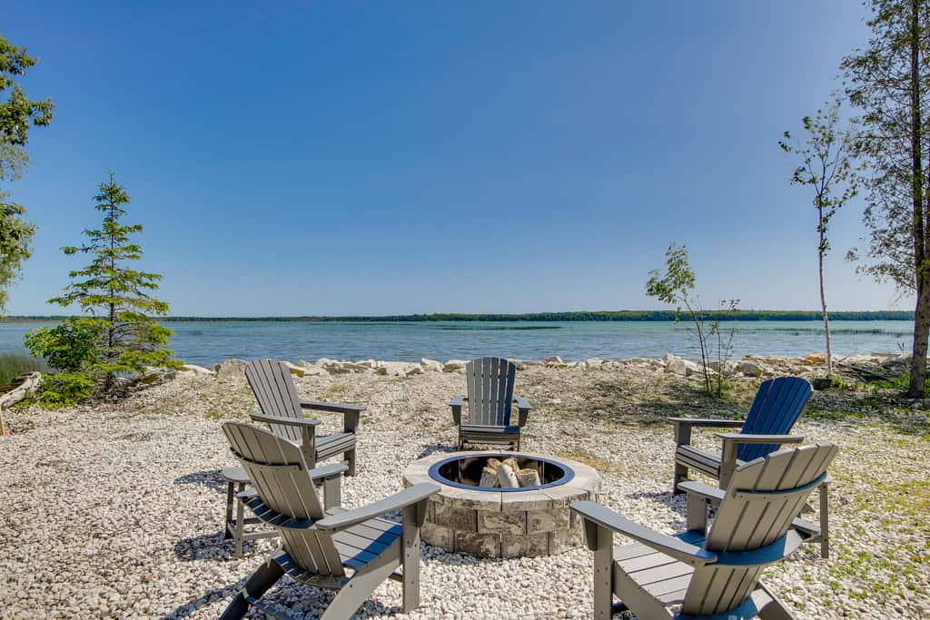 Baileys Harbor Waterfront Vacation Rental w/ Grill