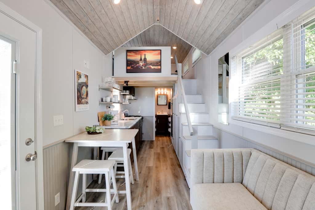 ‘The Merlot Bungalow’ Defiance Tiny Home on Trail