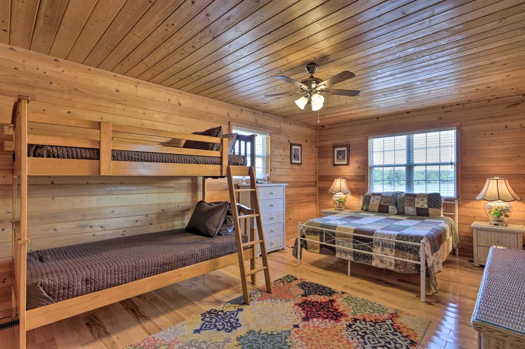 House w/ Dock + Slide Situated on Lake Sinclair!