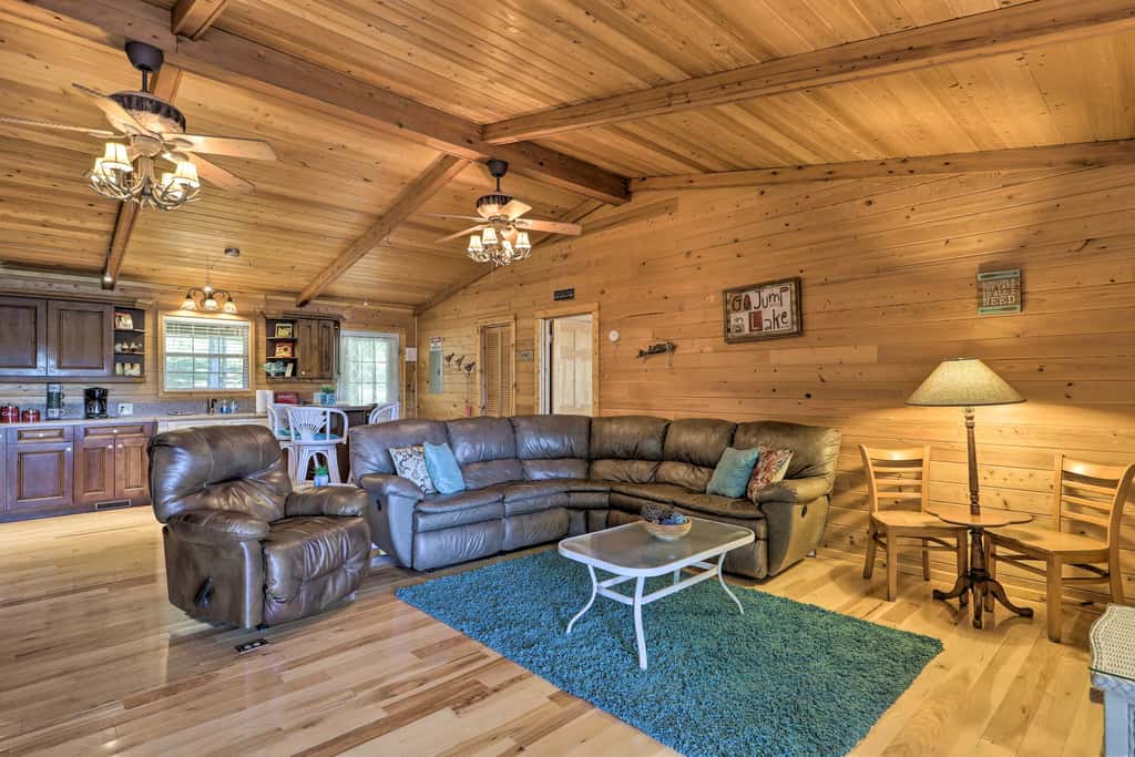 House w/ Dock + Slide Situated on Lake Sinclair!