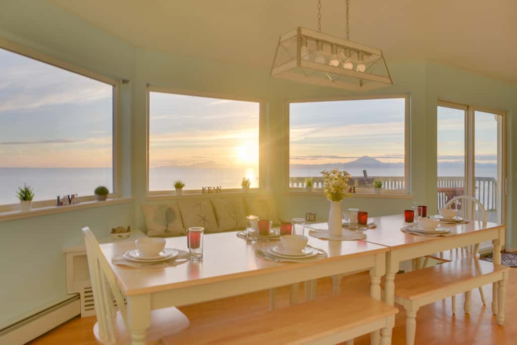 Oceanfront Kenai Villa w/ Fireplace & Deck