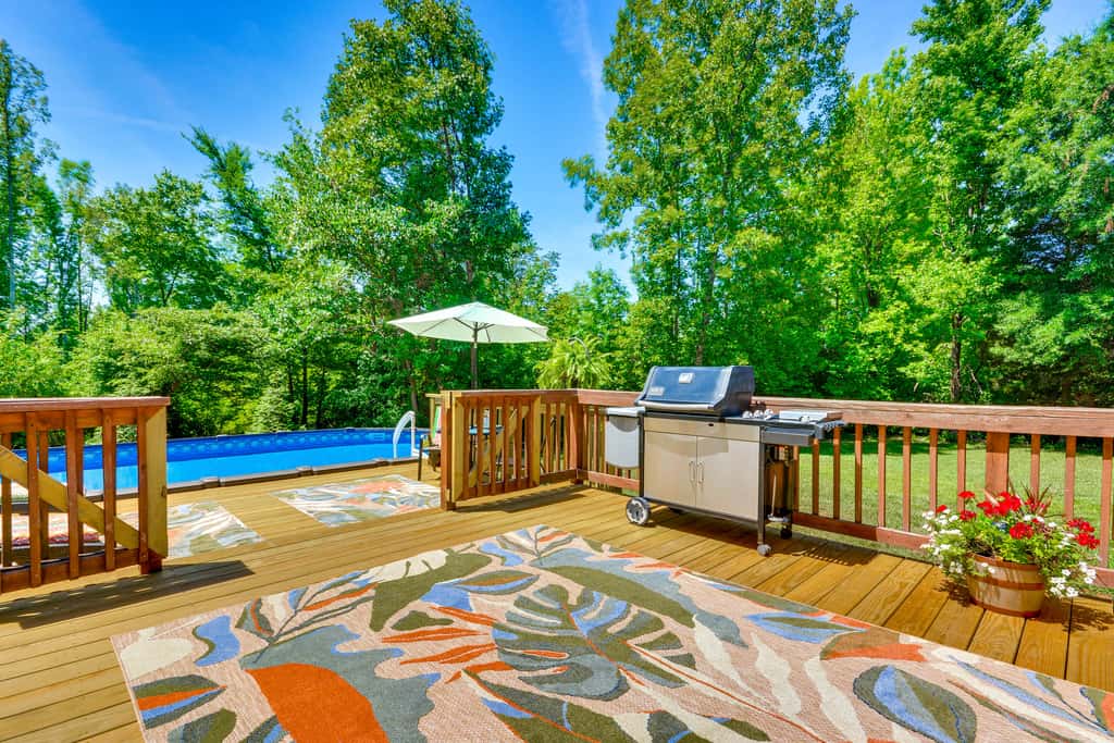 Browns Summit Vacation Rental w/ Fire Pit!