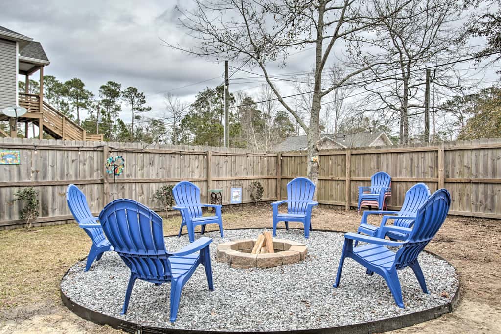 Waveland Home Near Beach: Pets Allowed!