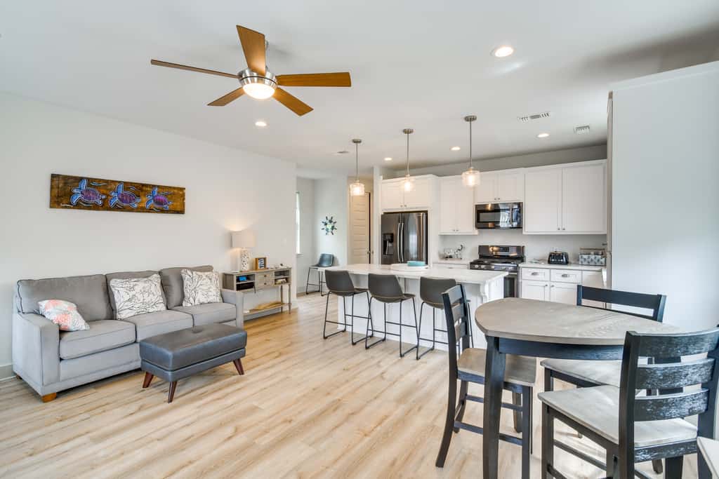Modern Waveland Home w/ Deck - Walk to the Beach!