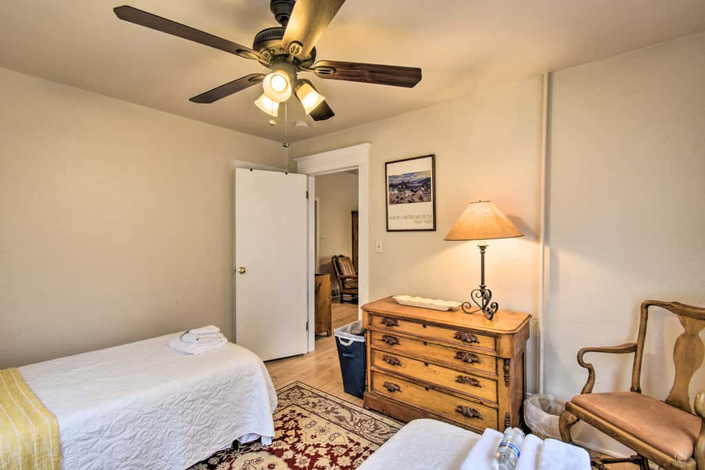 Walkable Lake Elkhart Apt: Dine, Shop, Swim!