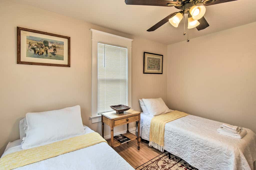 Walkable Lake Elkhart Apt: Dine, Shop, Swim!