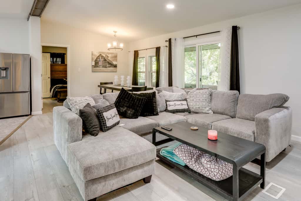 Riverfront Home w/ Porches & Views in Cotter!