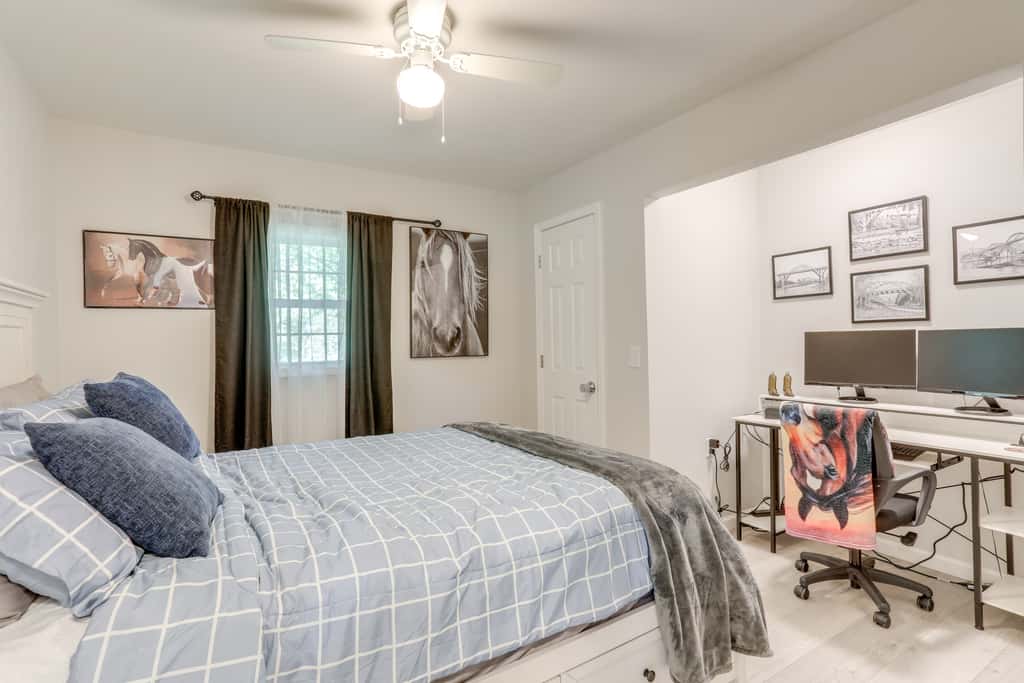 Riverfront Home w/ Porches & Views in Cotter!