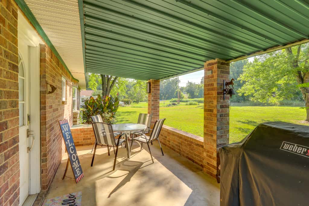 Riverfront Home w/ Porches & Views in Cotter!