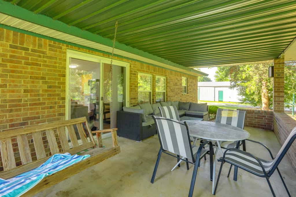 Riverfront Home w/ Porches & Views in Cotter!