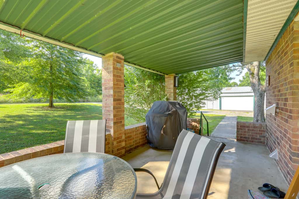 Riverfront Home w/ Porches & Views in Cotter!